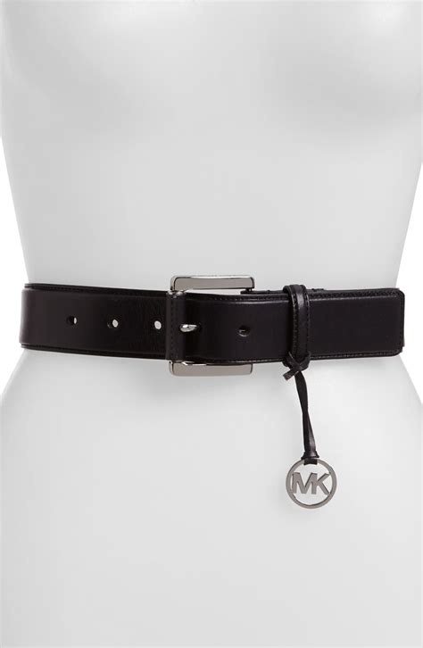 michael kors leather belt|michael kors belt make small.